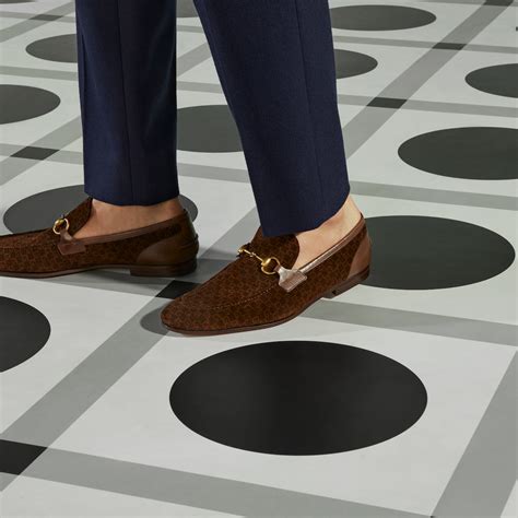 gucci jordaan loafer mens